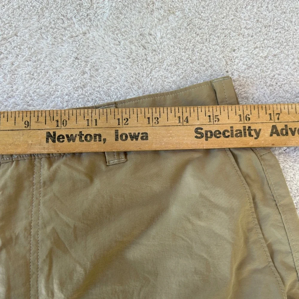 Simms Superlight Fishing Pants Mens 34 Tan Khaki Nylon Outdoor Hiking Trousers